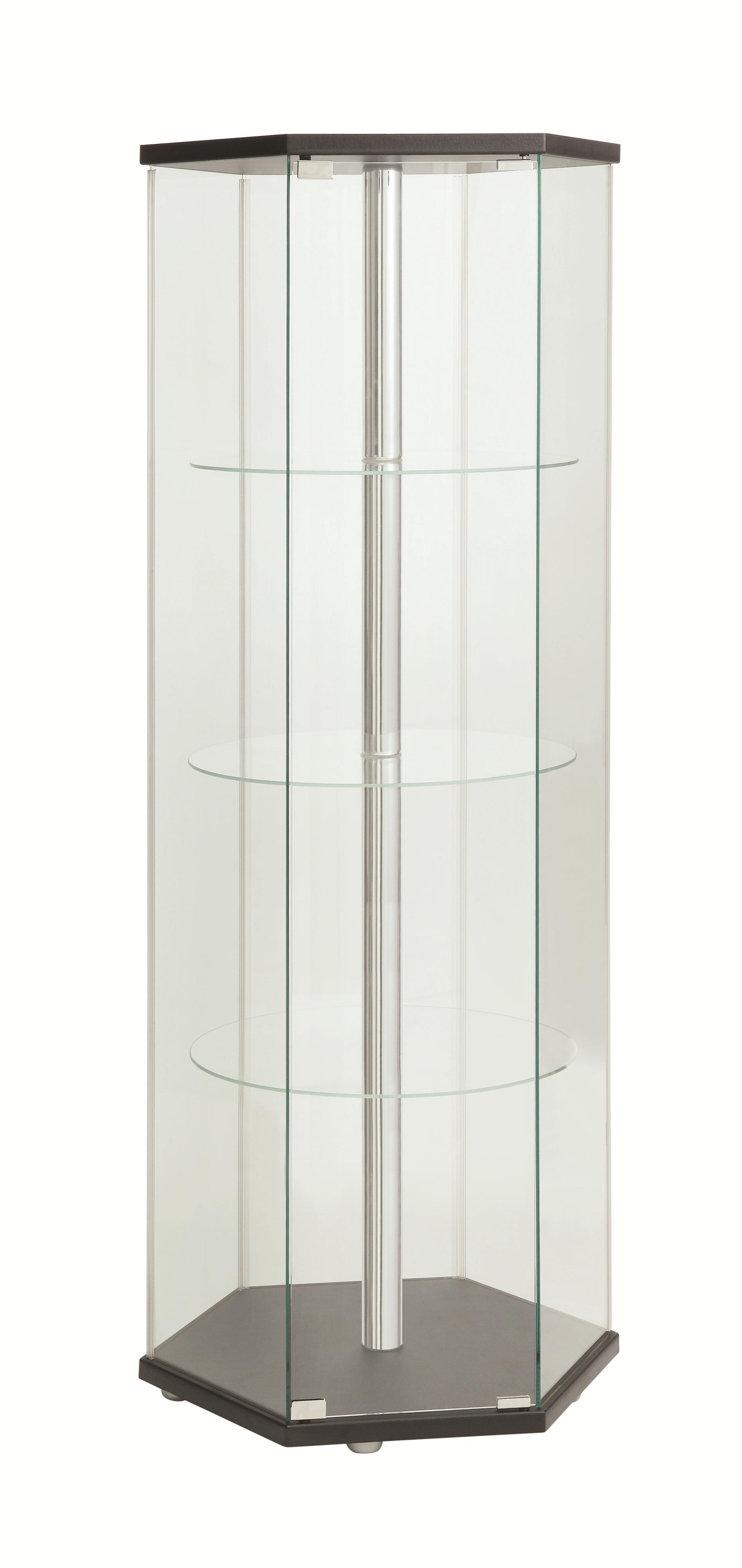 Coaster corner deals curio cabinet 950185
